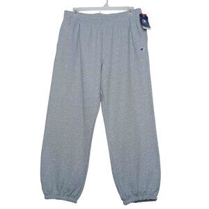 Champion Men's Fleece Joggers Gray Loose Fit Size 2XL NEW NWT
